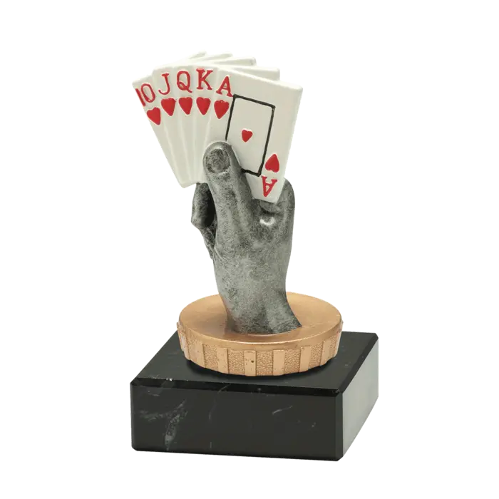 Resin figuur op marmer