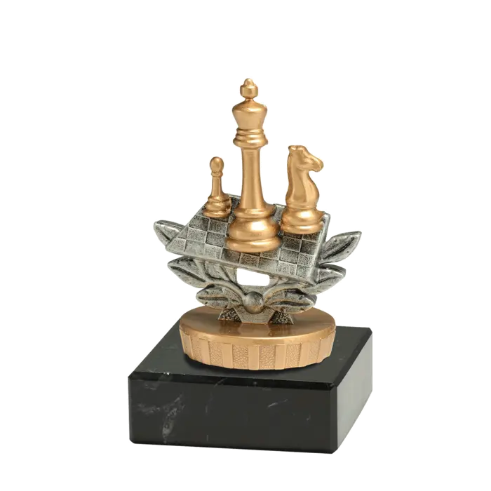 Resin figuur op marmer