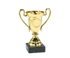 Beker Goud/zilver/brons