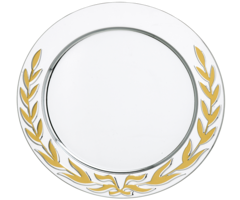 Kampioensschaal met gouden lauwerkrans