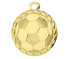 Budget voetbal medaille