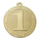 Medaille Nr. 1, 2 en 3  ø45mm