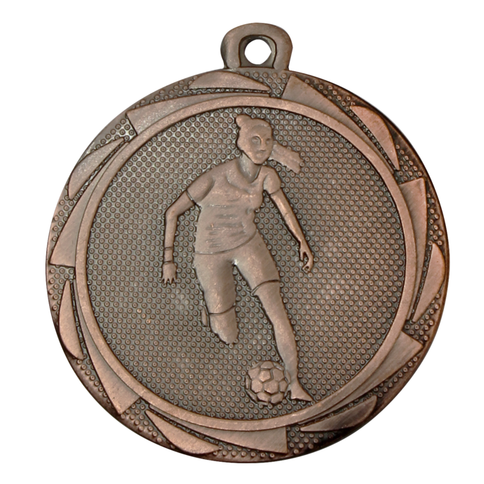 Voetbal medaille (Vrouwen) ø45mm