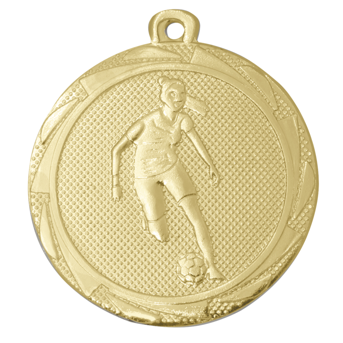Voetbal medaille (Vrouwen) ø45mm