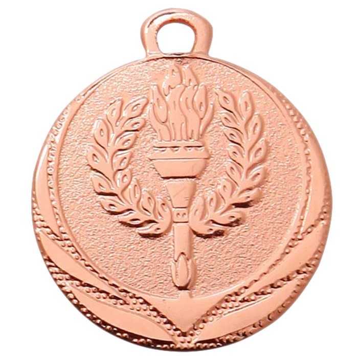 Medaille Olympische fakkel  ø32mm