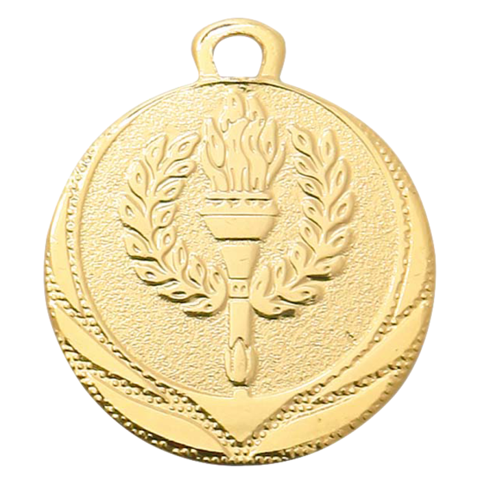 Medaille Olympische fakkel  ø32mm