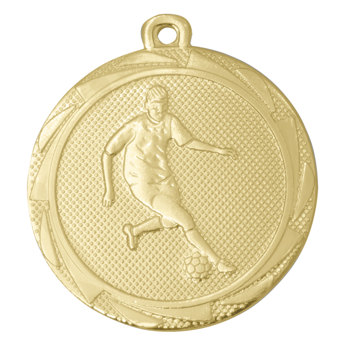 Voetbal medaille  ø45mm