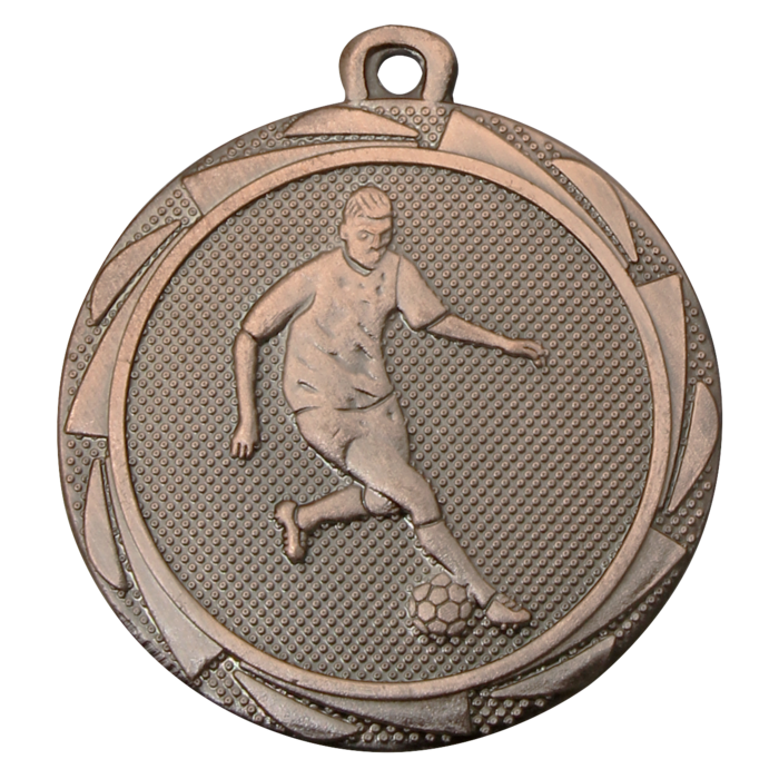Voetbal medaille  ø45mm