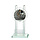 Glazen trofee springruiter