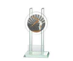 Glazen trofee turnen (vrouw)
