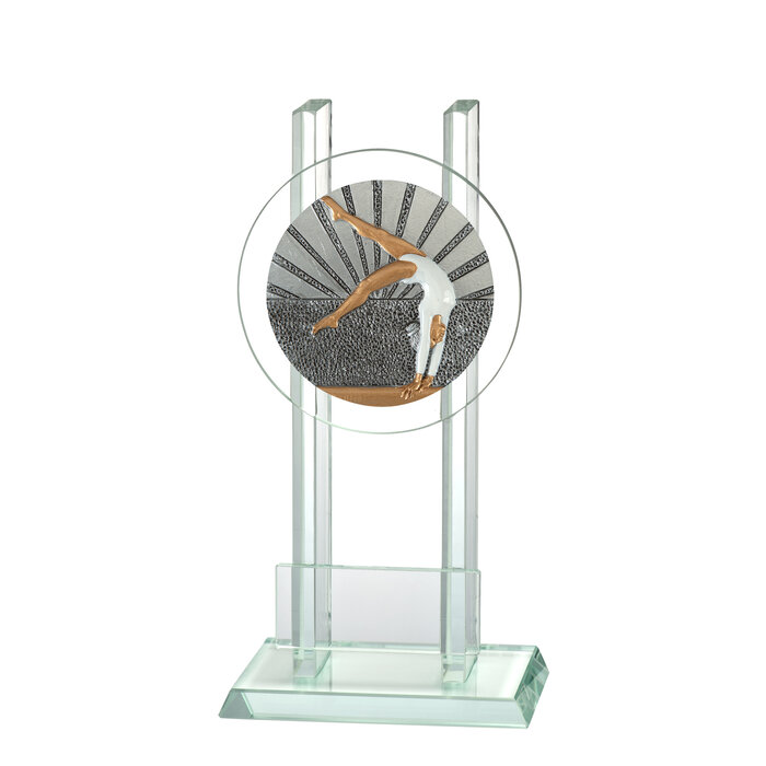 Glazen trofee turnen
