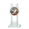 Glazen trofee turnen (man)