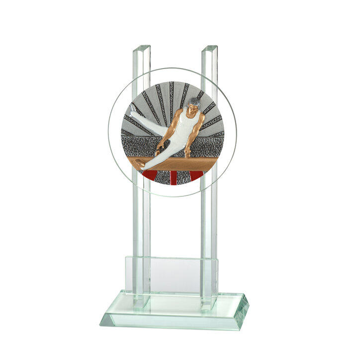 Glazen trofee turnen