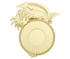carnavalsmedaille 85x50mm