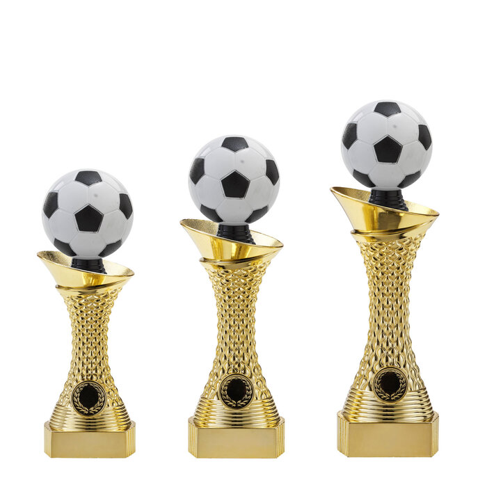 Voetbal trofee 23.5cm t/m 27.5cm