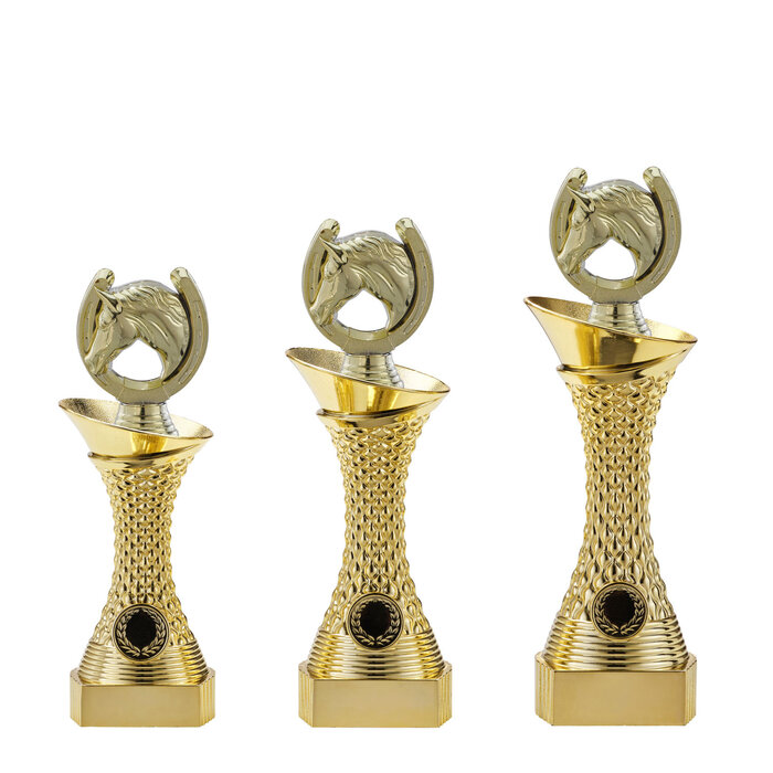 Beker heavy weight met paard en hoef