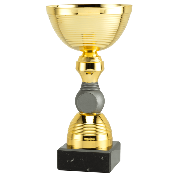 Beker Goud - Mat zilver