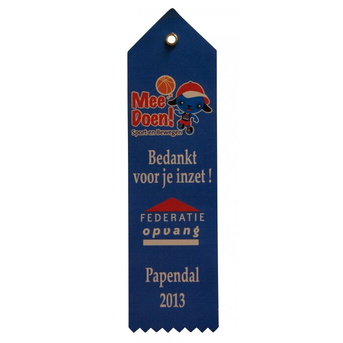 Full colour vaantje (18x5cm)