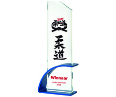 Glas trofee  UV full-colour bedrukking