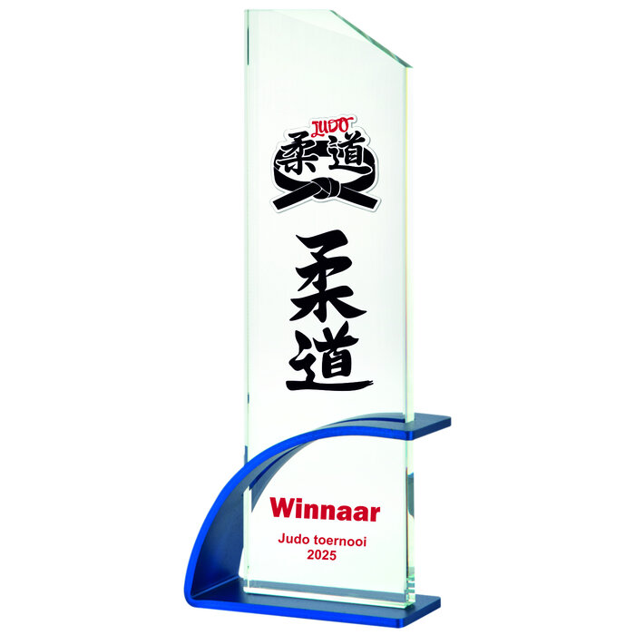 Glas trofee  full-colour bedrukking