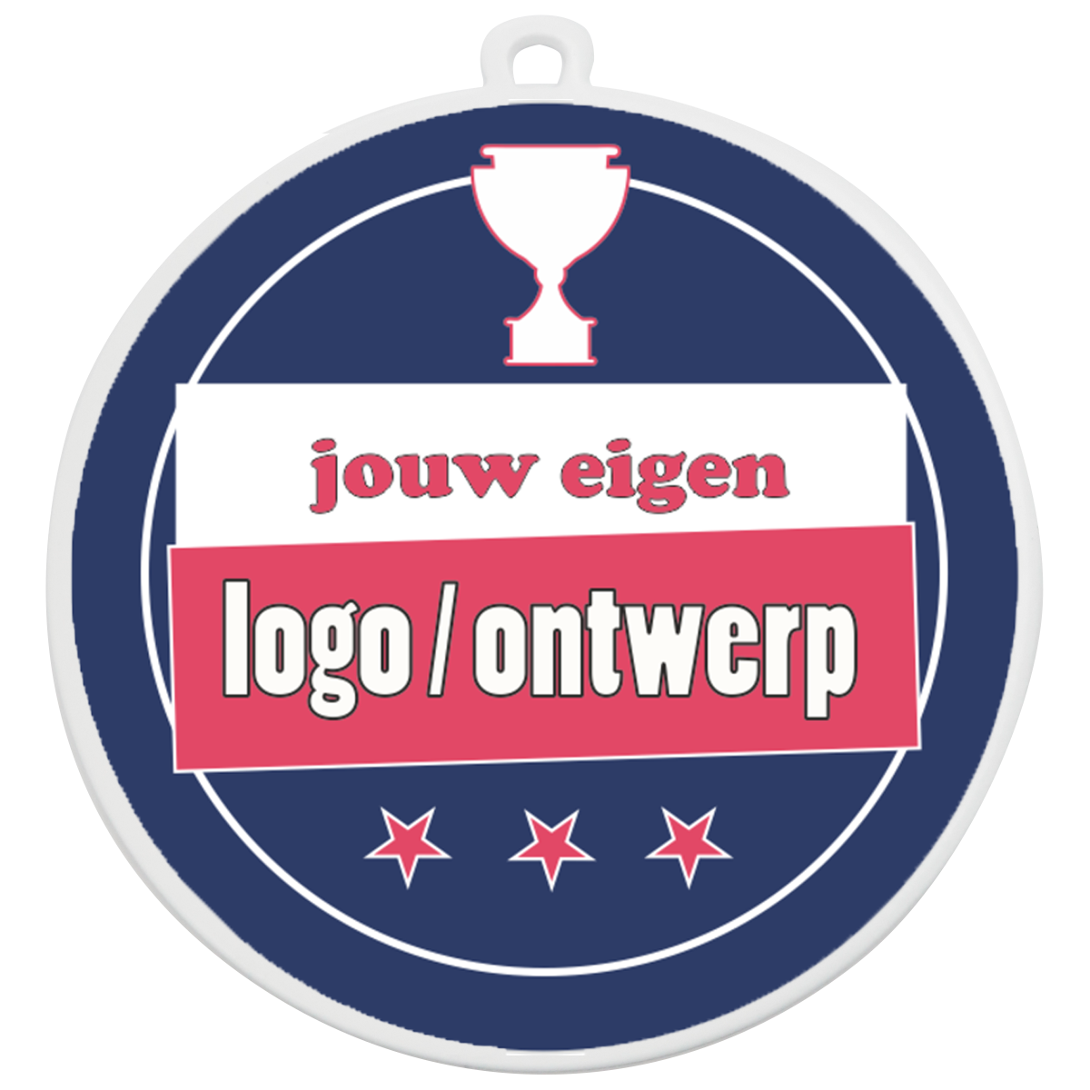 Full color medailles 70mm met (Volumekorting)