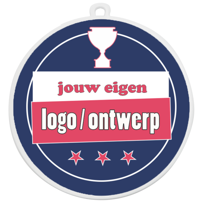 Full color medailles 50mm  (met Volume­korting)