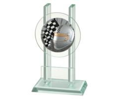Glazen trofee Autosport
