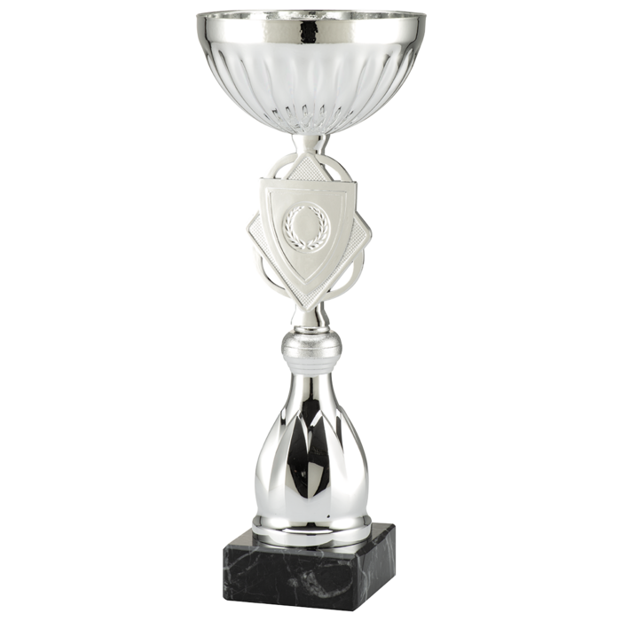 Beker zilver met shildje