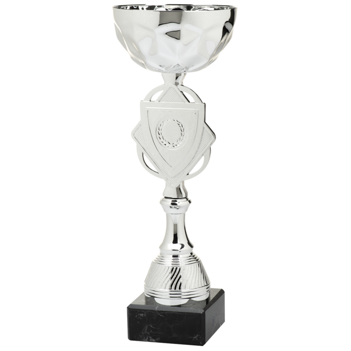 Beker zilver met shildje