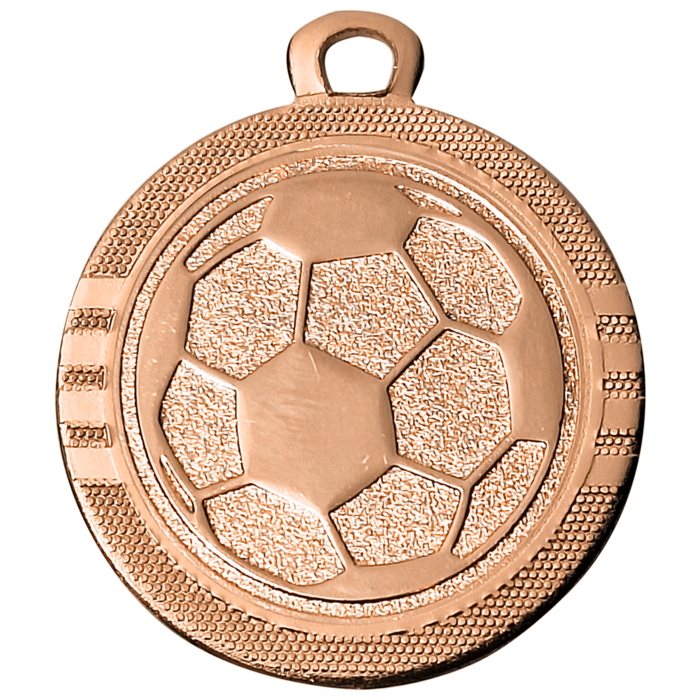 voetbal medailles – Goud, zilver & brons 32mm