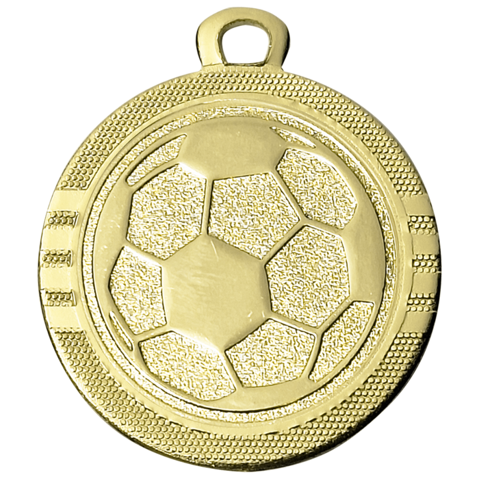 voetbal medailles – Goud, zilver & brons 32mm