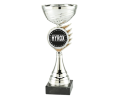 Hyrox bekers met full colour disc