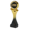 Hyrox Trofee – Goud/Zwarte Beker in 3 Hoogtes