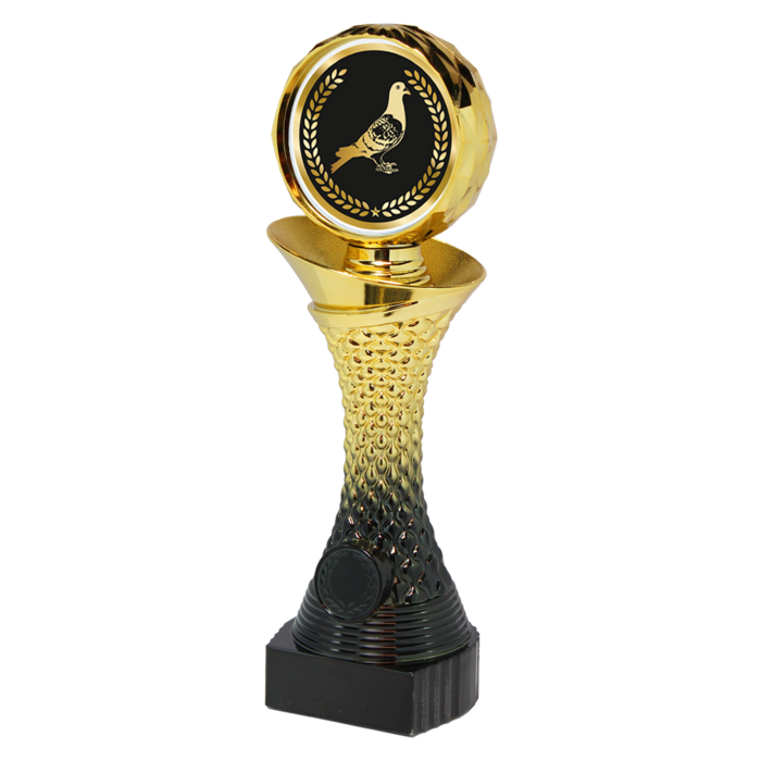 Duivensport Trofee – Goud/Zwarte Beker