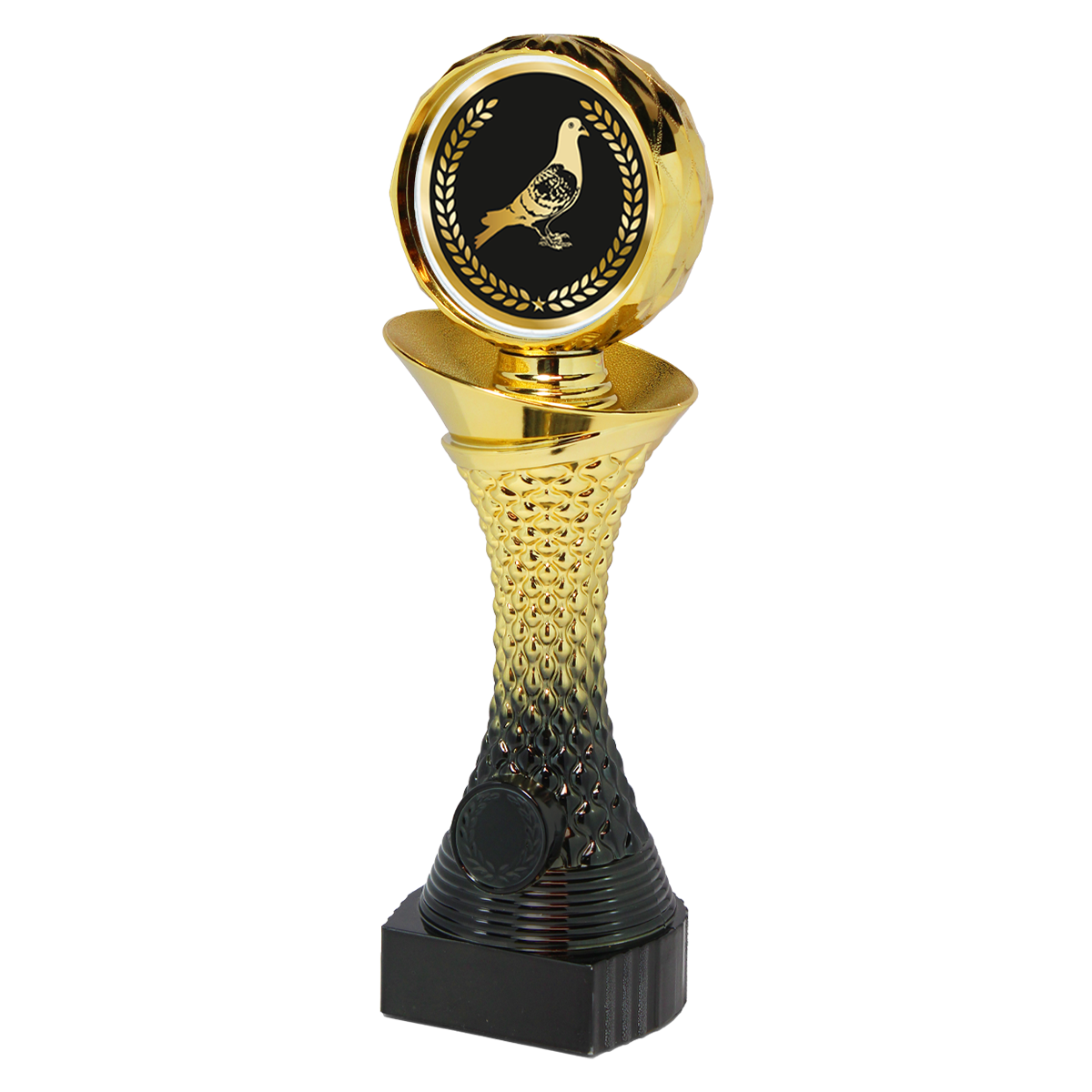 Duivensport Trofee – Goud/Zwarte Beker