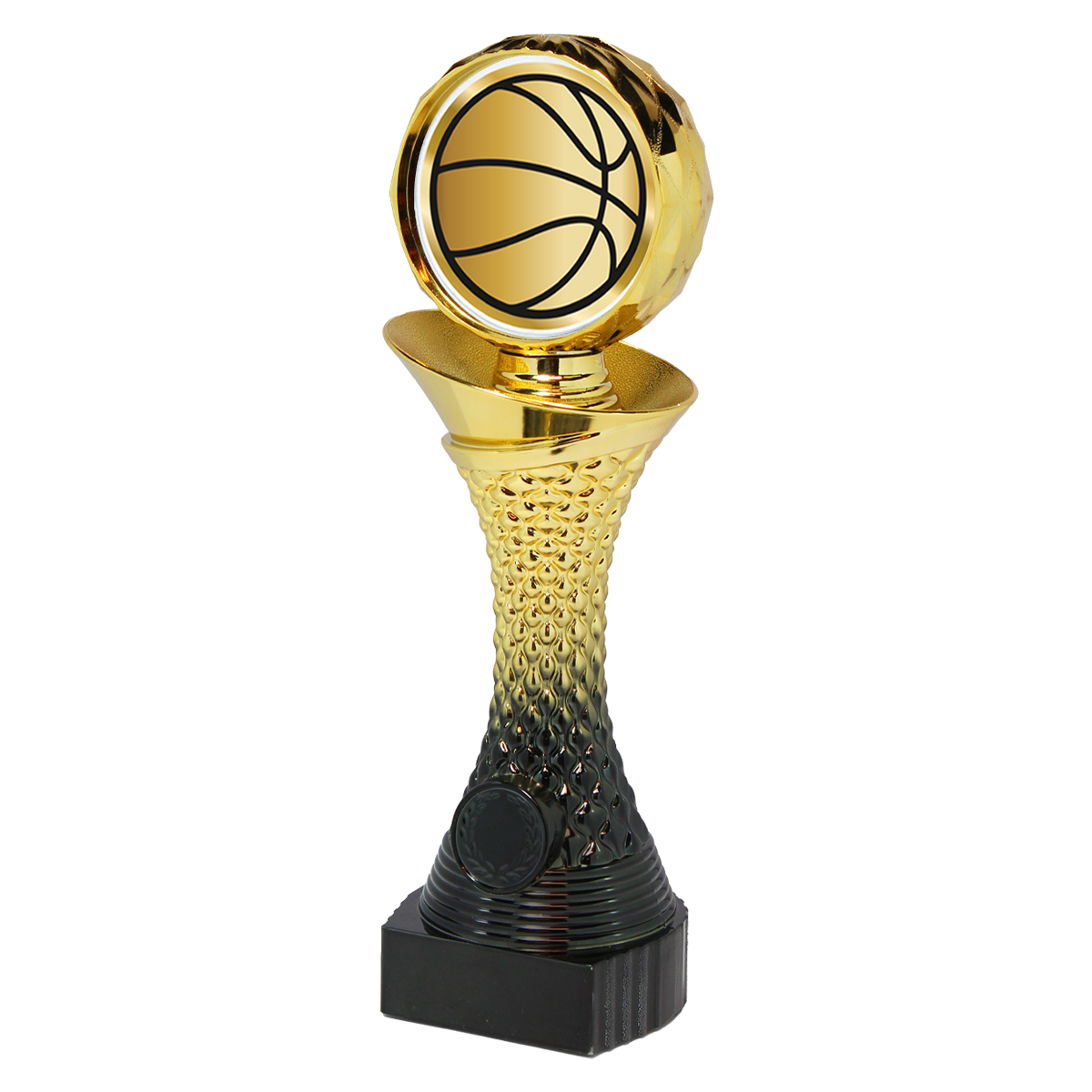 Basketbal Trofee – Goud/Zwarte Beker
