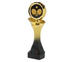 Tafeltennis Trofee – Goud/Zwarte Beker