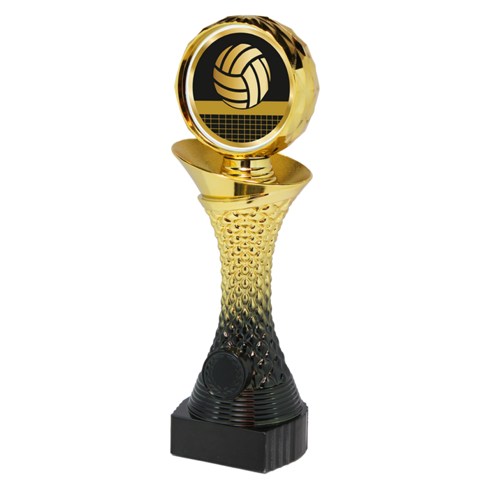 Volleybal Trofee – Goud/Zwarte Beker