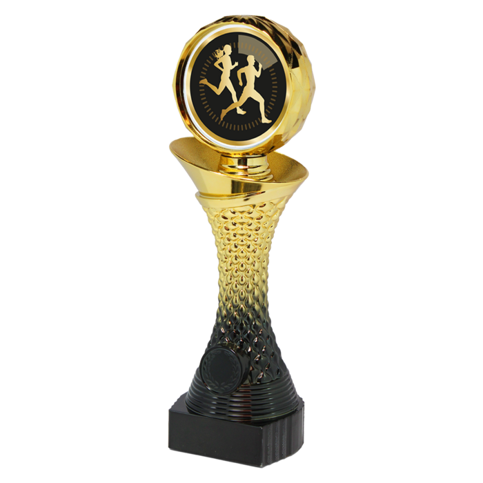 Hardloop Trofee – Goud/Zwarte Beker