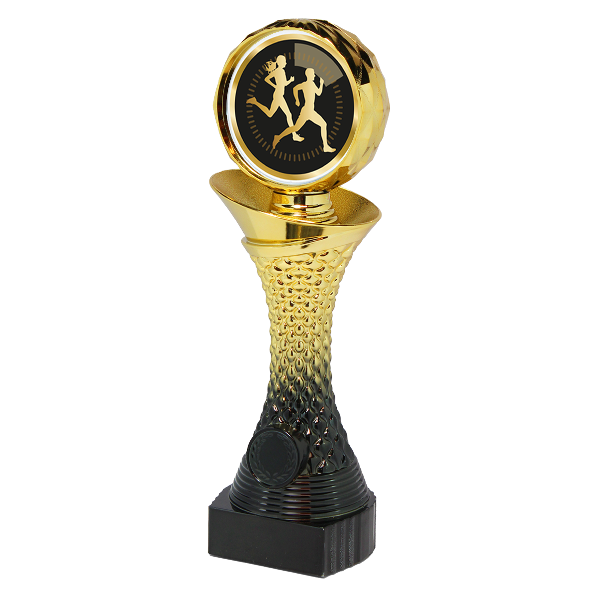 Hardloop Trofee – Goud/Zwarte Beker