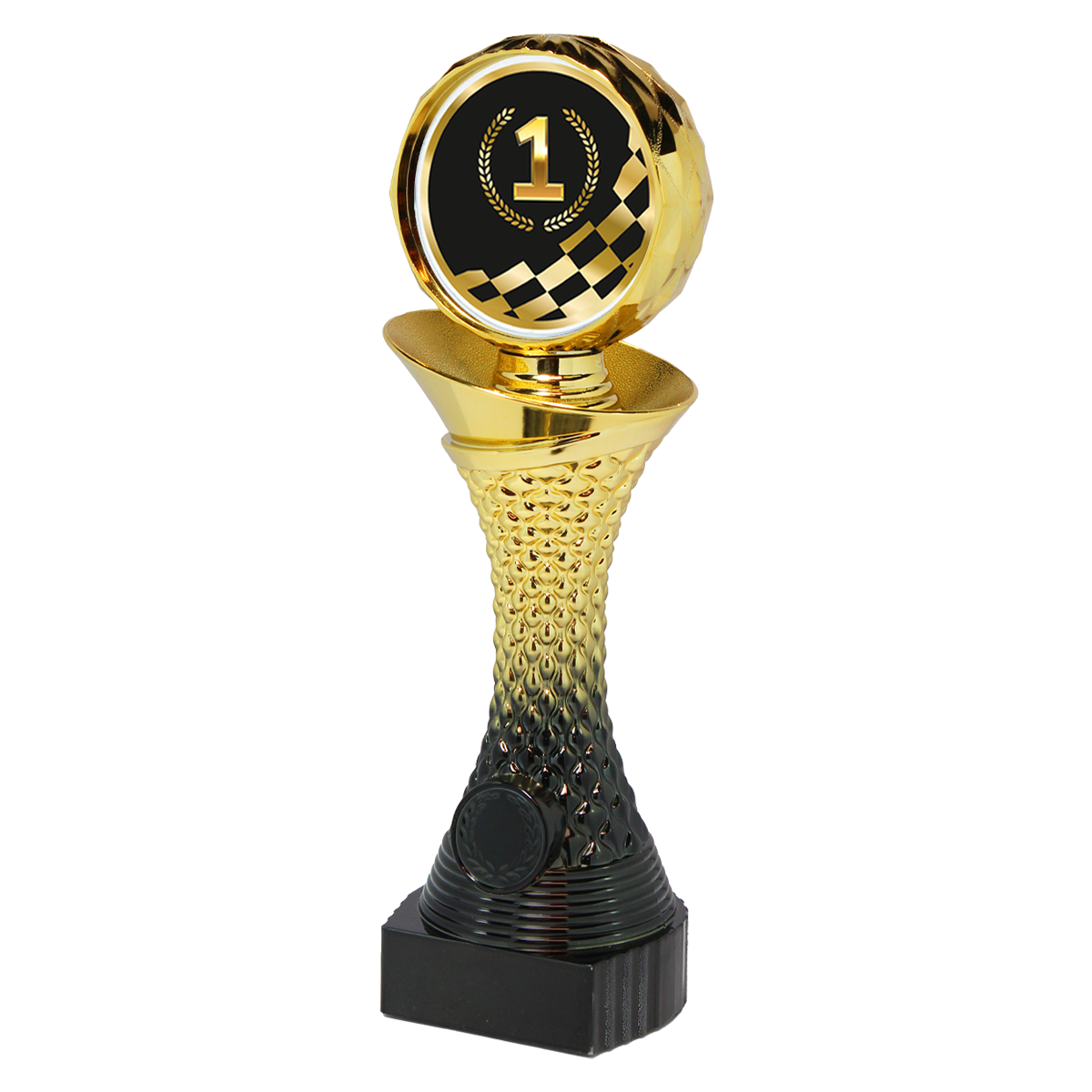 Autosport Trofee Nummer 1 – Goud/Zwarte Beker