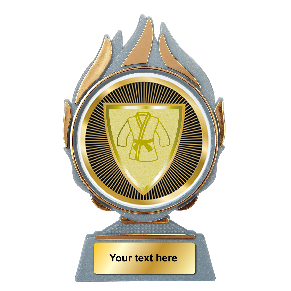 Budget Trofee – Leverbaar in Goud, Zilver en Brons | Vlammen Design