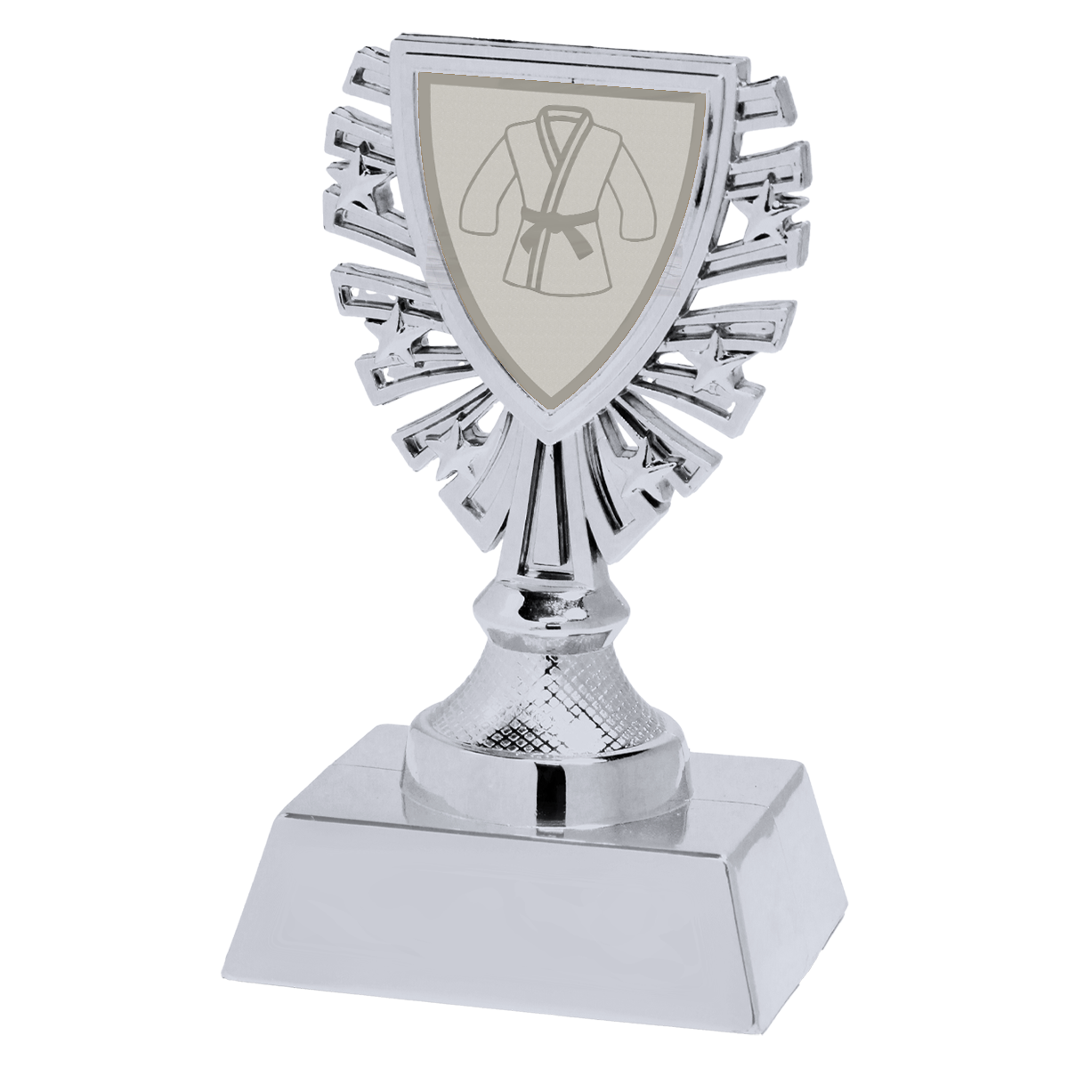 Kunststof Trofee – Judo/karate | 12,5 cm | Goud, Zilver & Brons