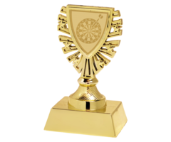 Kunststof Trofee – Darten | Goud, Zilver & Brons