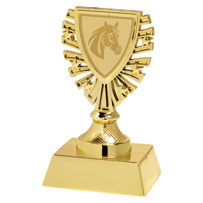 Kunststof Trofee – Paard | Goud, Zilver & Brons