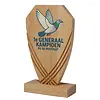 Houten Sporttrofee met Eigen Ontwerp – Full Color UV Bedrukking