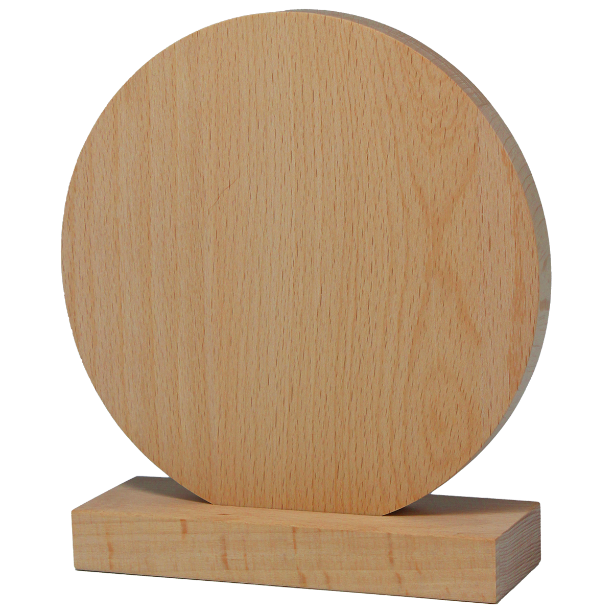 Ronde Houten Trofee met Eigen Ontwerp – Full Color UV Print