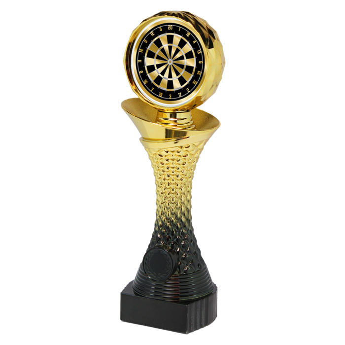 Dart Trofee – Goud/Zwarte Beker