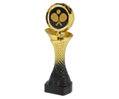 Padel Trofee – Goud/Zwarte Beker