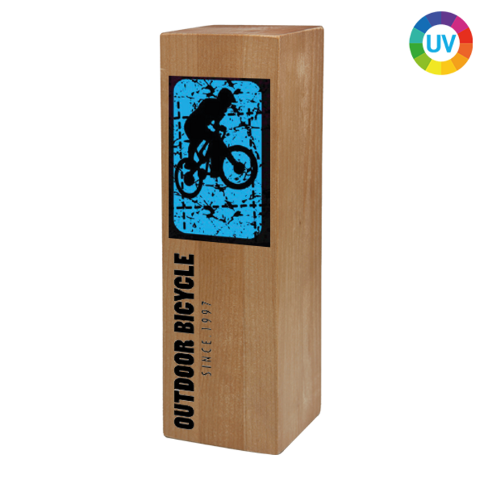 Houten Trofee met Eigen Ontwerp – Full Color UV Print - Copy